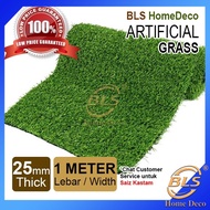 【1M X 1M】25MM GREEN COLOR Artificial Grass Quality Carpet Grass For Indoor and Outdoor