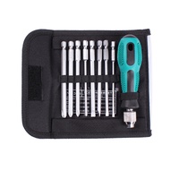 ไขควงชุด 1/4 นิ้ว 6.35 มม. Phillips Bits ชุดแม่เหล็กหลายเครื่องมือซ่อมเครื่องมือชุด 9 ชิ้น Screwdriv