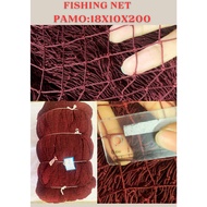 Pamo fishing net 18x10x 200 x100 meters