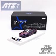 ATS 1:64  RX-7 Mk2 FC3S Magic Purple Diecast Model Car