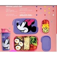 Minie mouse Lunch Box And Mickey Tupperware Bag