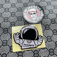 Embossed ASIMO Emblem Sticker