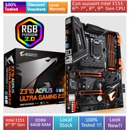 Socket 1151 (Like New ) (8th 9th Gen) Gaming Motherboard LGA1151 H310 B360 Z370 Z390 Asus Gigabyte M