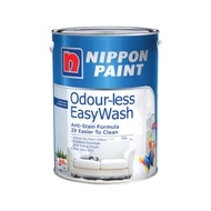 Nippon Paint Odour-less EasyWash 1L / 5L Odourless Odour~less Easy Wash