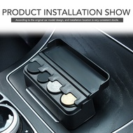 Flazz 2in1 Car storage Coin box Car Organizer Coin Holder Car Coin box Tokomuda