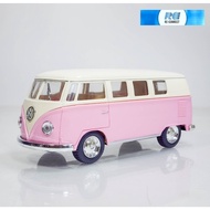 Fog Car Model Van V-Shaped Volkswagen KINSMART 1:32 Classic 1962 Bus (13 cm.) Vintage Toy