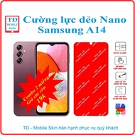 Toughened flexible screen protector for Samsung A14 phone