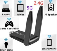 新年禮物🎁 實體店鋪(🈹🈹🈹限今日特價USB$118 Type C $128) USB WiFi AC1300 + Bluetooth 5.0 Adapter, 1300Mbps Dual Band 