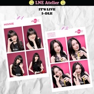 I-DLE ITS LIVE 4-CUT l LNE Atelier