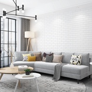 Foam Balcony Background Bedroom Wallpaper 3d Three-Dimensional Self-Adhesive TV Wallpaper Brick Patt