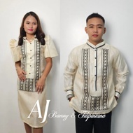 couple barong BD 03 BW 03 boy and lady barong dress maria clara