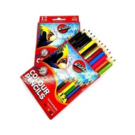 COLOUR PENCIL / PENCIL/ Elite Colour Pencil 12PCS /LONG