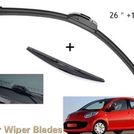 Suitable for Toyota Ay g o Peugeot 1 0 7 Citroen C 2 5-Front Rear Window Wiper Brush