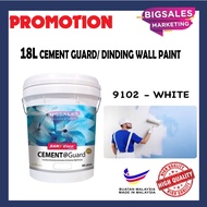 18 Liter SANCORA Cement Guard Emulsion Paint / Wall Ceiling Paint 9102 - White
