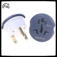 [8C11] 1/2pcs UK Plug Adapter 13A 250V HK Travel Adapter Converter 2 Round Socket Universal AU US EU