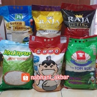 Beras PUM 5kg | Beras SUMO 5kg | Beras Raja 5kg | Beras Topi Koki 5kg