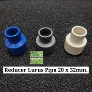 Pipe Reducer 20x32mm Pipe Reducer 20mm x 32mm Straight Pipe Reducer 20mmx32mm Aquarium Aquascape Pon