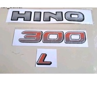 Hino 300l sticker sticker