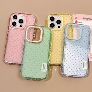 Latest Polkadot Aesthetic Casing Iphone 1113 Pro Max 14 Plus 17 Pro Max 16E 12 Pro Max 16 Pro Max 15