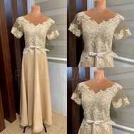 ♞,♘[NEW STYLE] Mother of the Bride Dress / Gown for Ninang / Principal Sponsor Gown