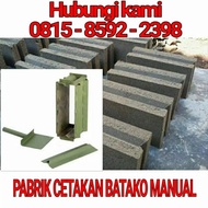 Cetakan batako/ Cetakan batako manual/cetakan batako press 35x10x15