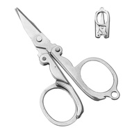 folding scissor edc stainless steel foldable pocket tool utility gadget portable camping kit fishing