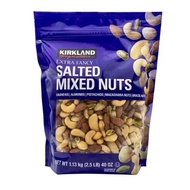 [ส่งด่วน] Kirkland Mixed Nuts salted//Unsalted Mixed Nut/Whole Cashews/Shelled Pistachio Roasted&Sal