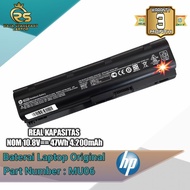 Baterai Laptop HP MU06 MU06047 MU06055 MU06055XL MU0606 MU0655 MU06XL