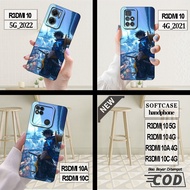 Redmi 10 5G case -Redmi 10 4G -Redmi 10A -Redmi 10C _Silicone Casing Black Clear Flexible Material c