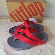 Fitflop Sling Weave Toe ผู้ชาย&ผู้หญิง สีมาไหม่ Size 36---44 รองเท้าเพื่อสุขภาพผู้ชาย พื้นนุ่ม สายสล