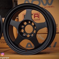 SW388 Limited 15” 5x114.3 18” 5x120 Alumite Black & Dash White available EG6 EK9 B18CR K20A K20C FK8