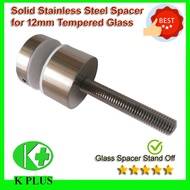 Glass spacer standoff screw wall mounted spacer wall panel kaca dinding melekap stainless steel