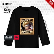 Metal SLUG MARCO ROSSI WANTED Long Sleeve T-Shirt - Awakening Gaming T-Shirt KAGE KAOS
