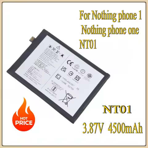 New Battery 4500mAh NT01 For Nothing phone 1 Nothing phone one NT01 Mobile Phone Batteries
