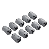 【WOES】10 Pack Ferrite Ring Core Grey Clip-On Ferrite Core Noise Suppressor Cable Clips