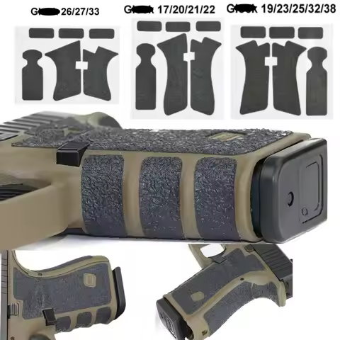 Tactical Magazine Accessories Non-slip Rubber Texture Grip Wrap Tape Glove For G-lock 17 19 20 21 22
