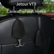 For Jetour VT9 Car Leather Seat Hook Car Seat Multifunctional Hidden Hook Jetour VT9 Car Tuning Acce