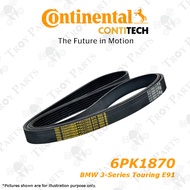 Original Contitech Ribstar Rib Serpentine Fan Belt 6PK1870 (6PK1873) BMW 3-Series Touring E91 320i X