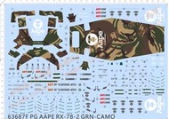 聯名企劃1/60 PG AAPE RX-78-2 GUNDAM CRN-CAMO Ver.3.0 水貼#63687F