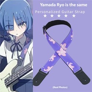 Bocchi the Rock Guitar Strap Fits Guitar&Bass Anime Cosplay Accessory Bocchi,Ryo,Ikuyo,Nijika #1