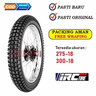 HONDA IRC TR 275 300 Ring 18 Tubetype Motorcycle Tire (Non Tubeless) WIN Semi Trail Cross SeriesHOND