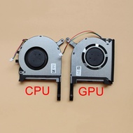 ใหม่ Original แล็ปท็อป CPU GPU พัดลมระบายความร้อนสำหรับ  TUF Gaming A15 FA506II FA506 IV IU F15 FX506LI GTX1650Ti 13NR00S0M11011