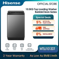 [NEW] Hisense Top Load Inverter Washing Machine 立式洗衣机 (10.5kg) Silver - WT5J1013DT