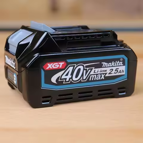 18650 Makita 40V lithium-ion battery, large capacity XGT, 5.0 Ah, original Makita BL4025、BL4040、BL40