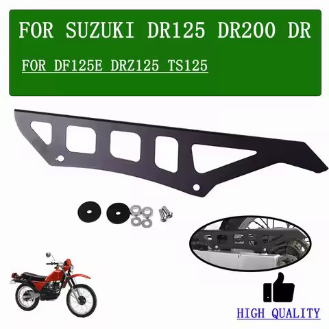 Motorcycle Accessories Rear Chain Guard Sprocket Protection Cover For Suzuki DR125 DR200 DR 125 200 