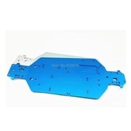 HSP 04001 upgraded 6061Metal Aluminum Chassis Upgrade For 1/10 RC Buggy XSTR Monster Truck BRONTOSAU