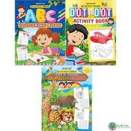 My Activity- Dot to Dot/ ABC Colouring/ ABC Colouring Activity Book (Dreamland)