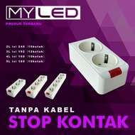 MYLED 3-Pin Cordless Socket + 3-Pin Light
