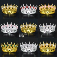Plastic Crown Bridal Crown Headdress Birthday Cake Crown Children Crown Queen Crown Flower Decoratio