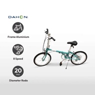 SEPEDA LIPAT DAHON BOARDWALK D8 BLUE&GREEN TERBARU SERI 2020 -  bicycle storeku